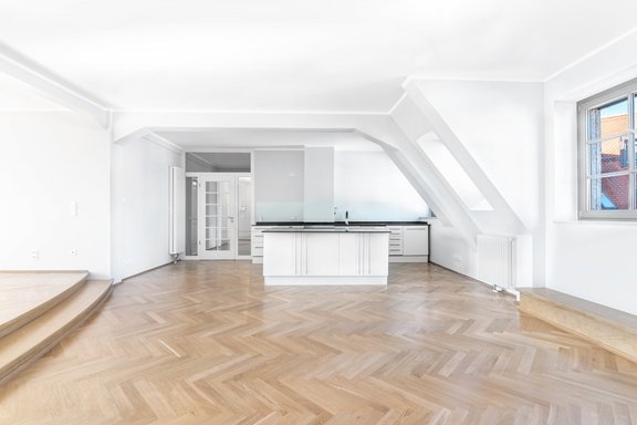 Wohn-/Essbereich mit Küche