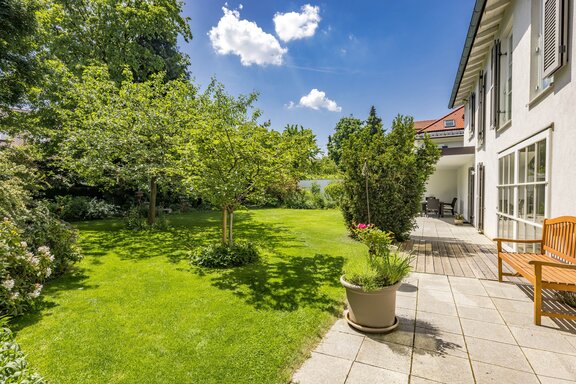 Uneinsehbarer Garten