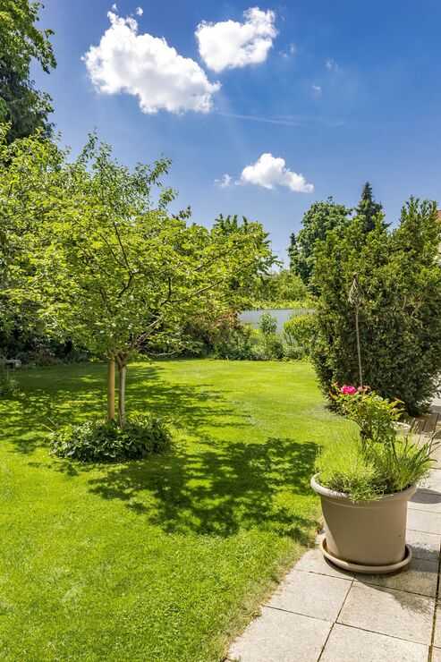 Uneinsehbarer Garten