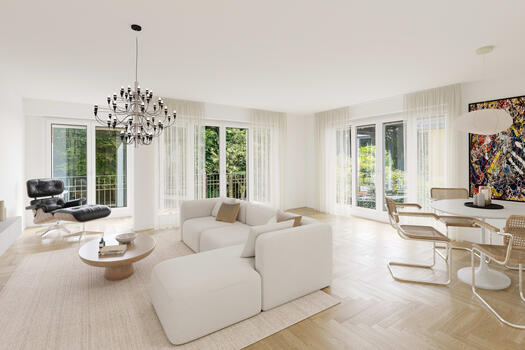 Open living area (visualized)