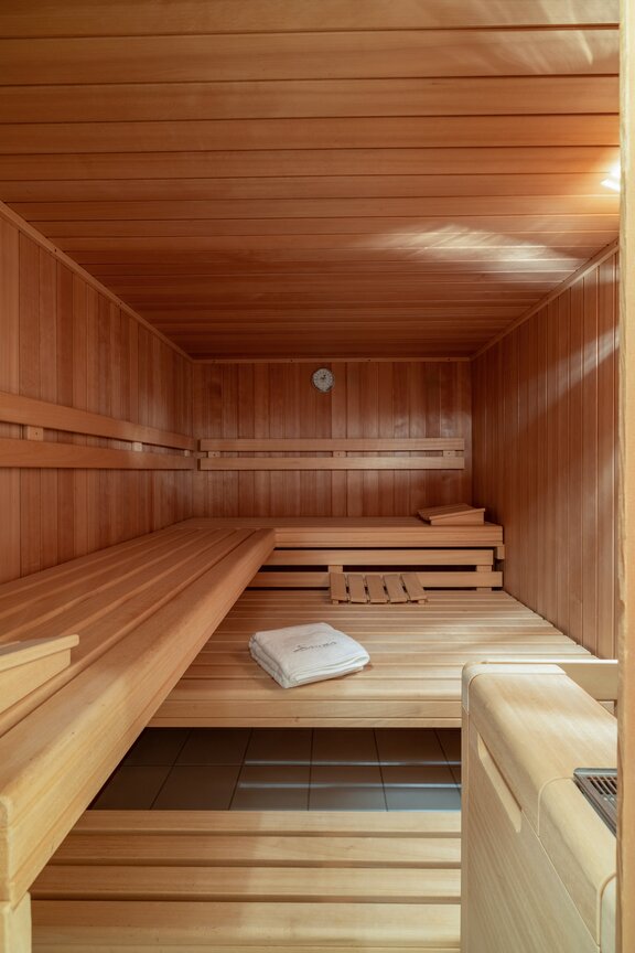 Sauna und Wellness-Dusche