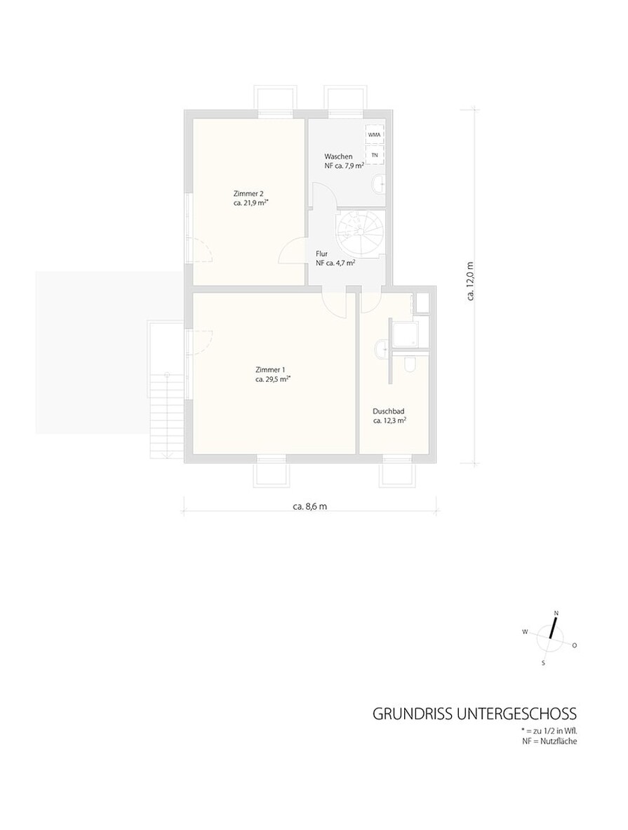 Grundriss UG