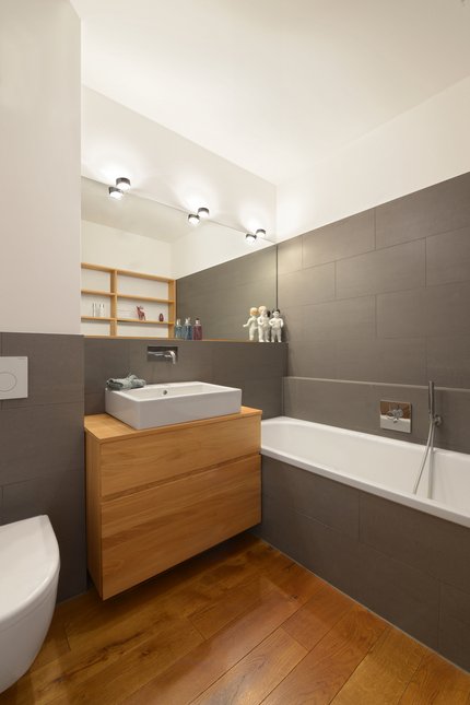 Zeitlos-elegantes Bad