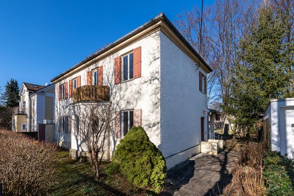 Stilvolle Südfassade