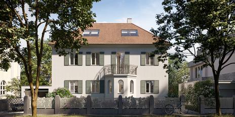 Idyllische Lage für die Sanierung und Erweiterung einer ensemblegeschützten Villa