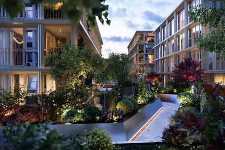 Ihr Ruhepol über den Dächern – 2-Zimmer-Wohnung mit Loggia und Blick in den Skygarden im WaltherPark