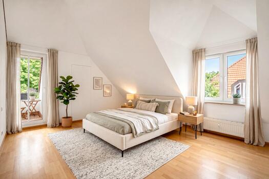Schlafzimmer (visualisiert)