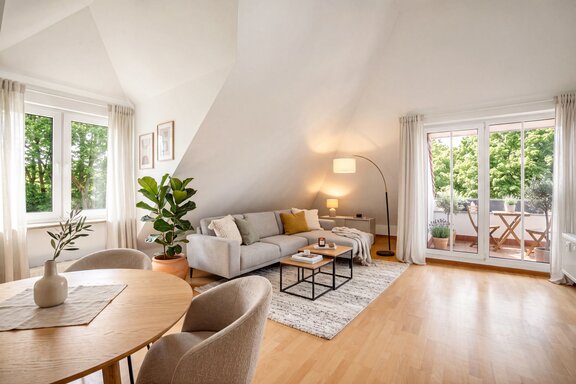 Wohnzimmer (visualisiert)