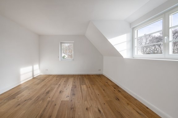 Plenty of storage space thanks to spacious dormers