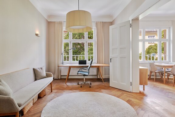 Esszimmer neben der Küche