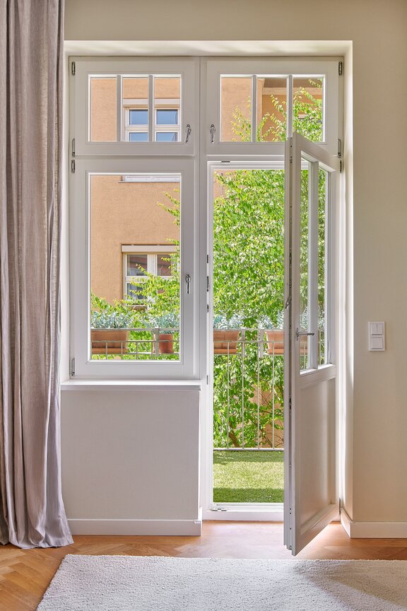 Balkon zum Innenhof