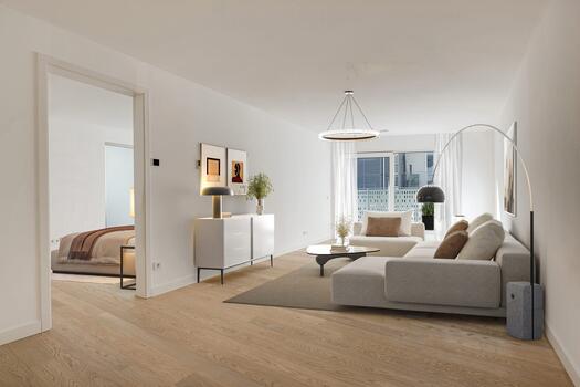 Second floor (virtually furnished)