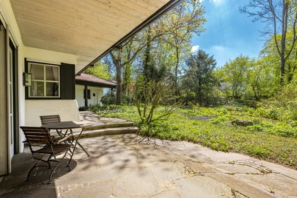 Geschützte Terrasse