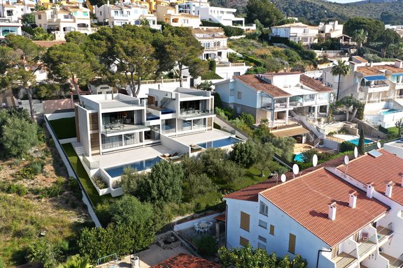 Visualisierung innovatives Neubauprojekt