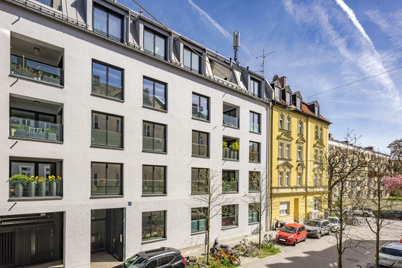 Toplage nahe der Isar