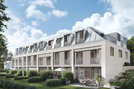 Neubau: Lichterfülltes Eckhaus mit perfektem Grundriss