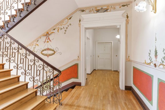 Elegantes Treppenhaus