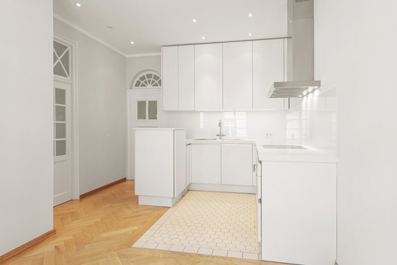 Modern fitted kitchen