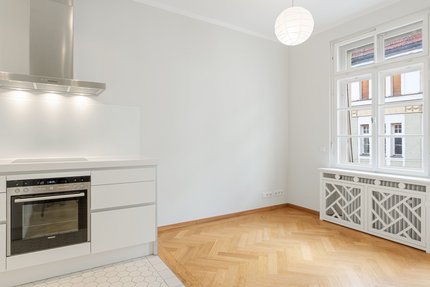 Kitchen with dining area