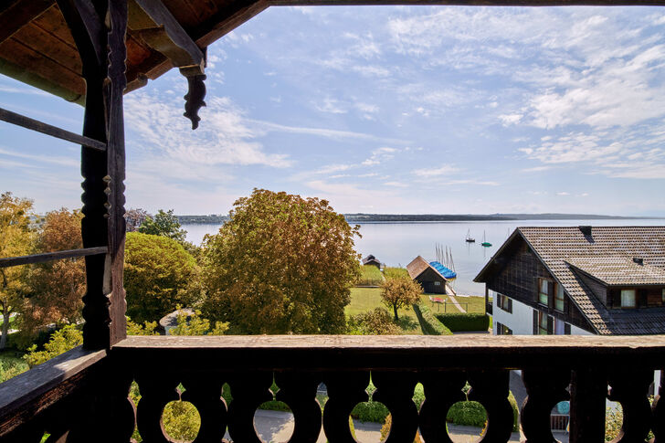 Spektakulärer Ausblick auf den Ammersee