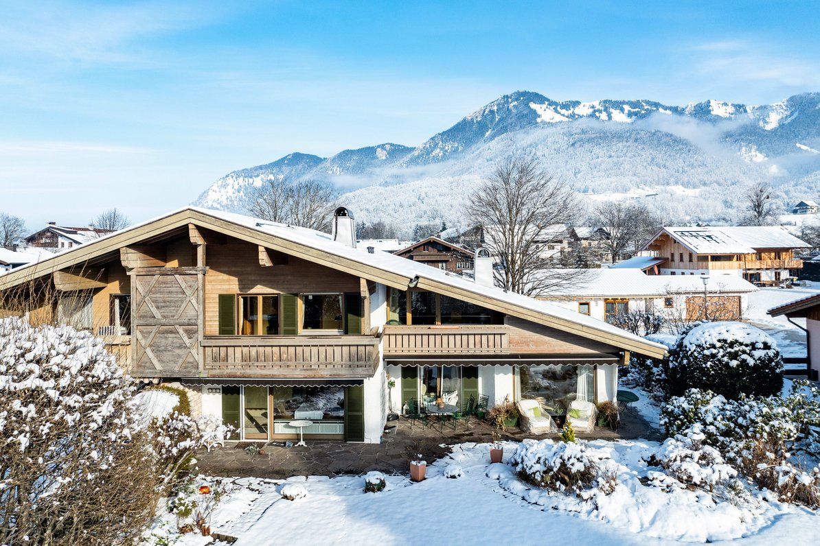 House view against a dream backdrop