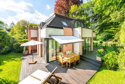 Garten mit Urlaubs-Feeling