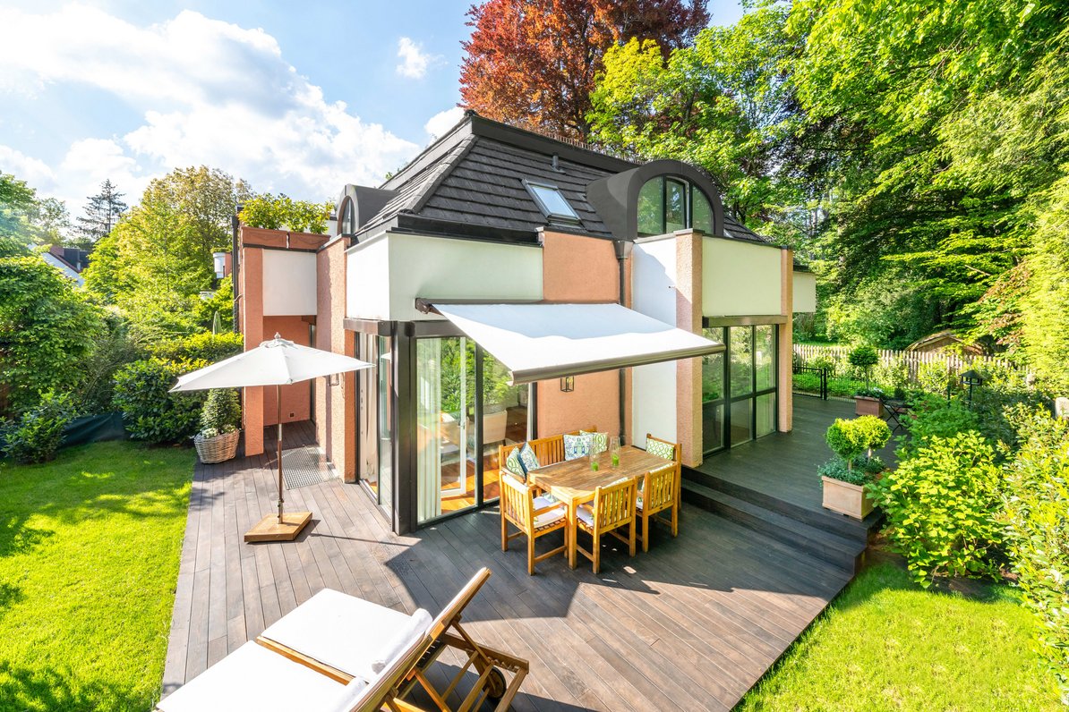 Garten mit Urlaubs-Feeling