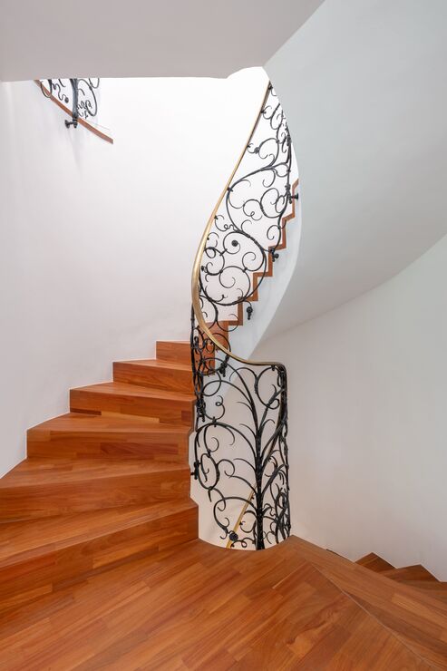 Elegantes Treppenhaus