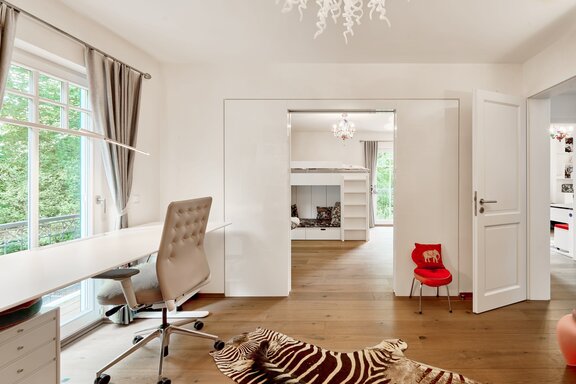 Two separate rooms