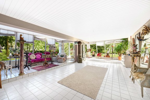 Lichtdurchfluteter Wohnbereich