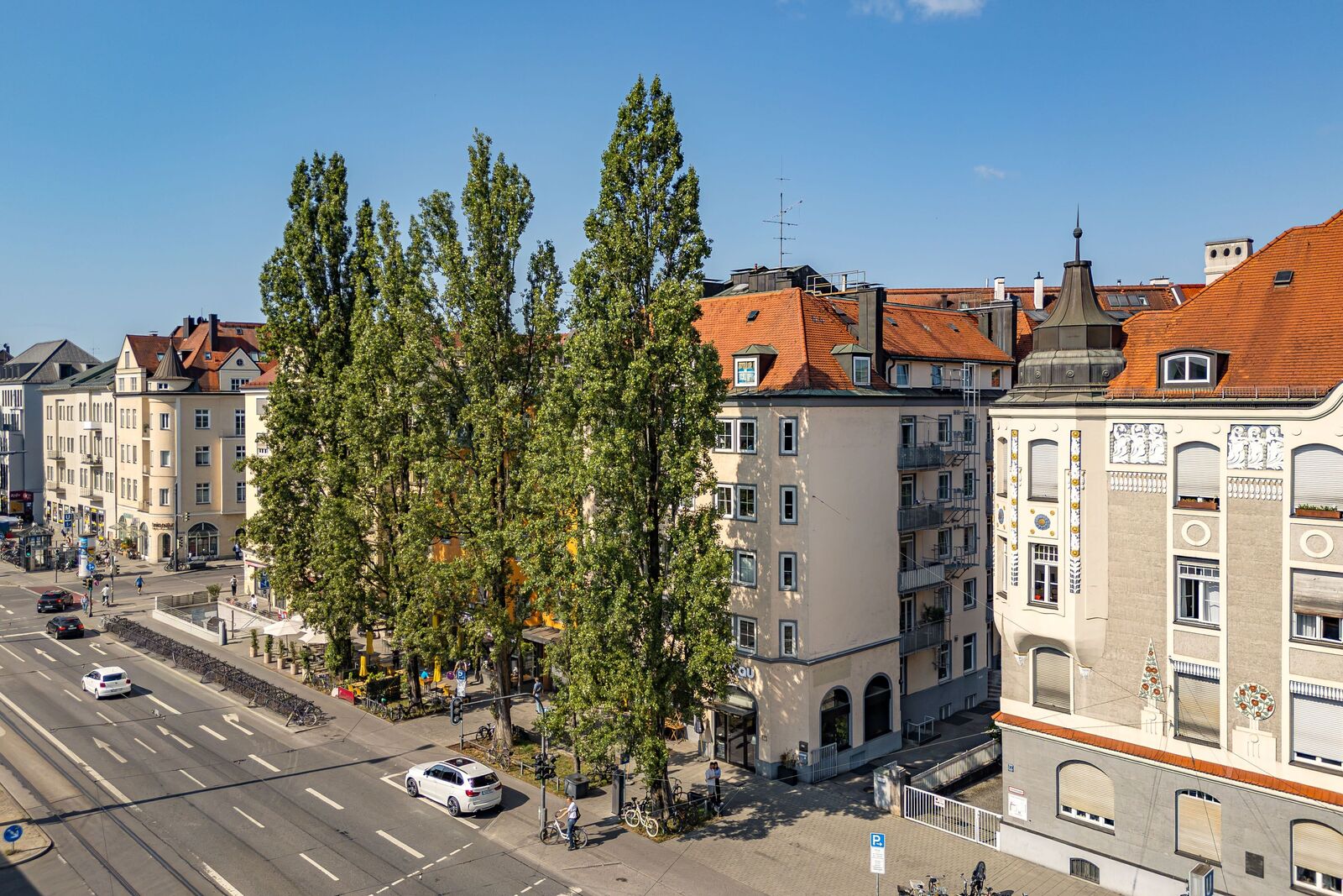 Toplage Münchner Freiheit