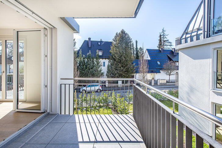 Sonnige Terrasse