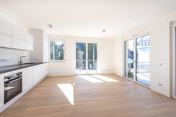 Wohnungen im Obergeschoss mit Balkonzugang