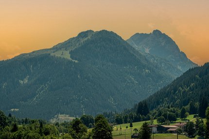 Unverbaubarer Bergblick