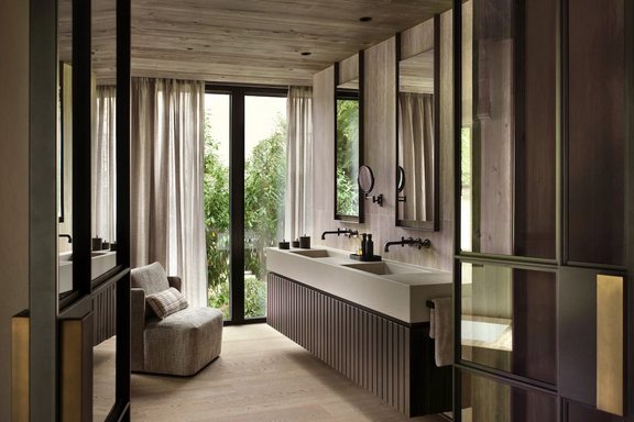 Spa-Atmosphäre im Privatbad