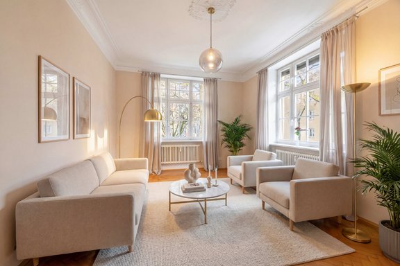 Bright living room (visualized)