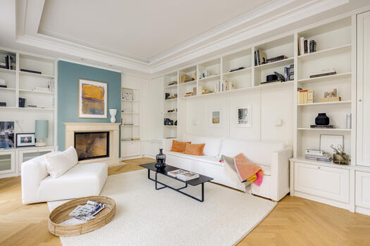 Elegant fireplace room