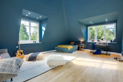 Jugendliches Wohlfühlambiente mit Bad en Suite