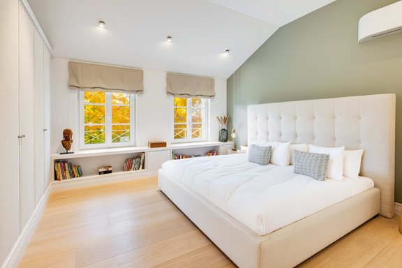 Stylish and elegant bedroom