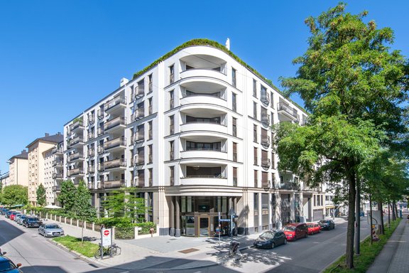 The "Ludwig" luxury neighborhood near Munich's Old Town