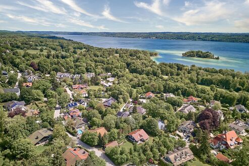 Laufnähe zum See und Golfplatz