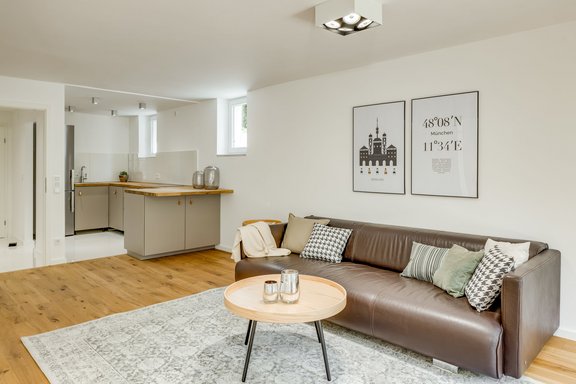 Wohnlich ausgebautes Souterrain