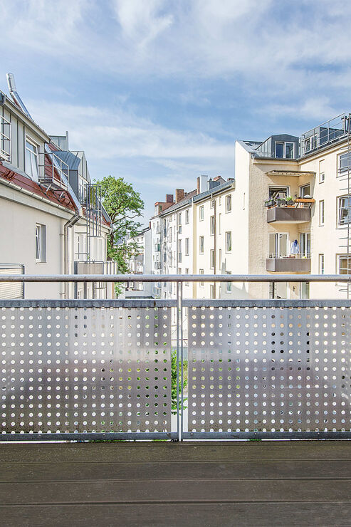 Balkon nach Süden