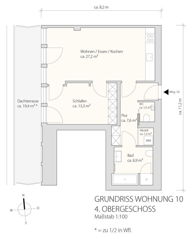 Grundriss 4OG
