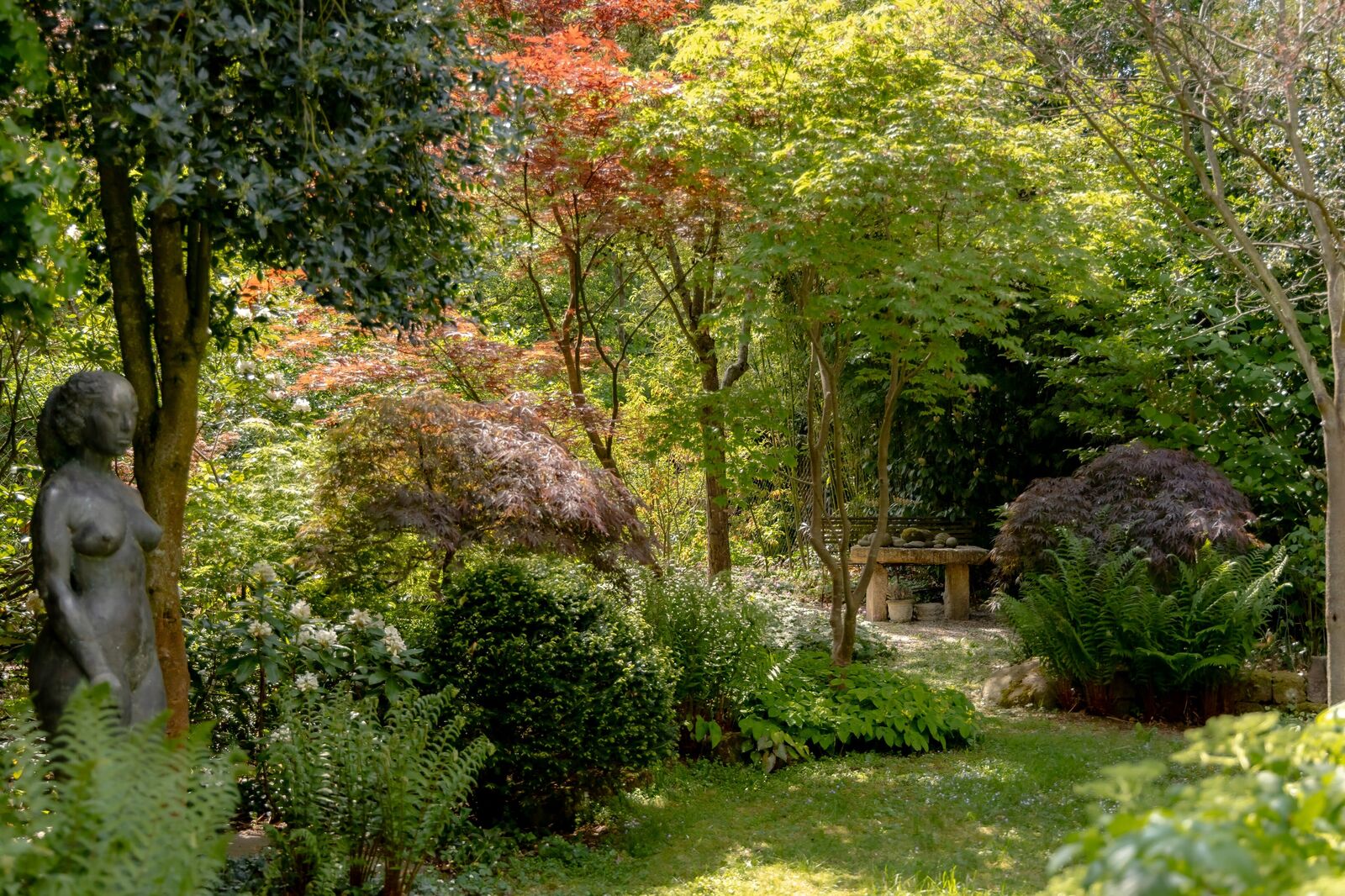 Romantischer Garten
