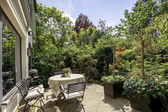 Blick ins Garten-Idyll