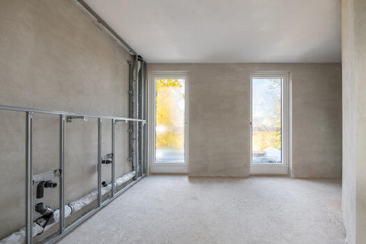 Masterbad mit Terrassenzugang