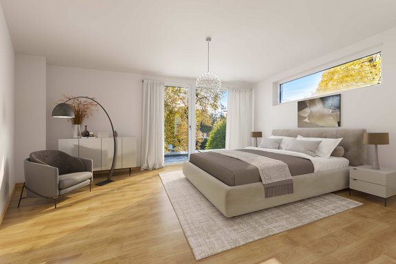 Schlafzimmer (Visualisierung)