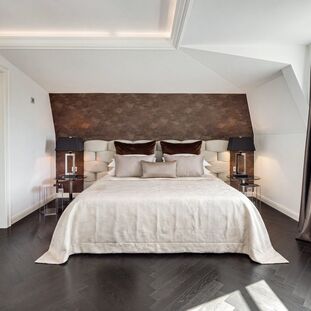 Master-Bedroom mit Ankleide und Bad en-Suite