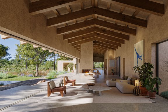 Wunderbare Blickachsen sind Teil des Wohnens